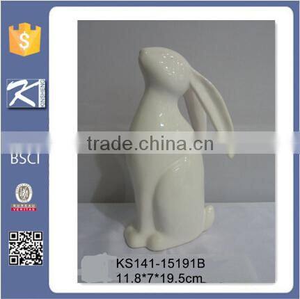 Funny porcelain cactus figurine home decoration