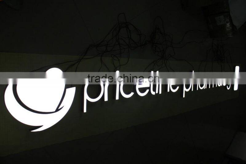 New style epoxy resin lighted sign letter