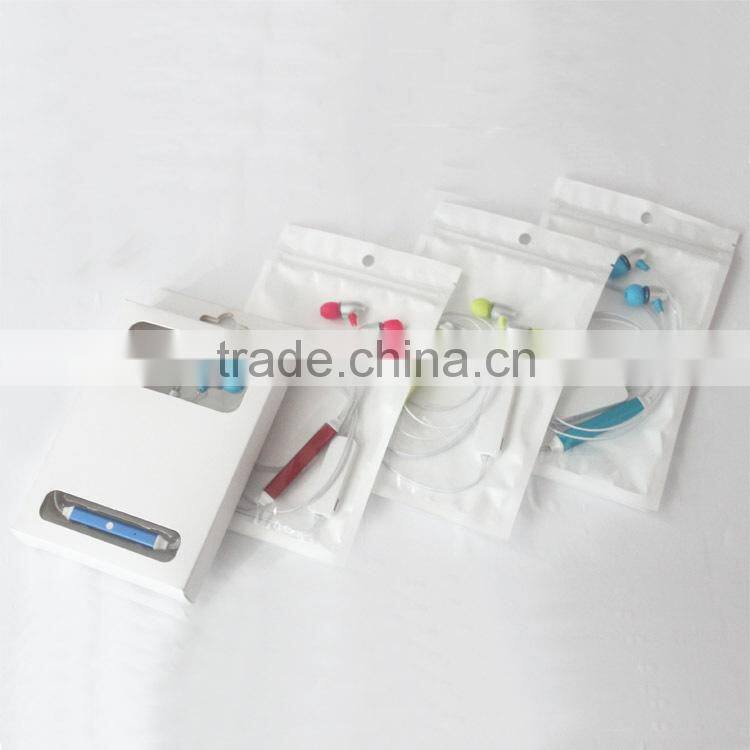 cool led shining light stereo earbuds with micro for mobile devices from shenzhen factory