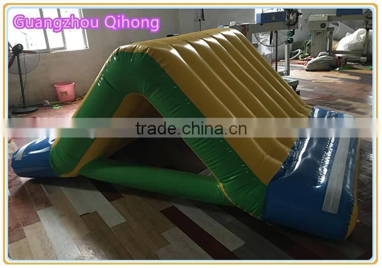 giant inflatable water blob catapult inflatsble pillow trampoline lake river toys adventure water sport game for adult and kid