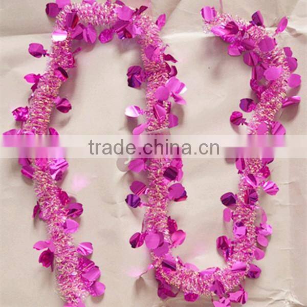 Glitter Thick Hanging Christmas Golden Tinsel Wholesale