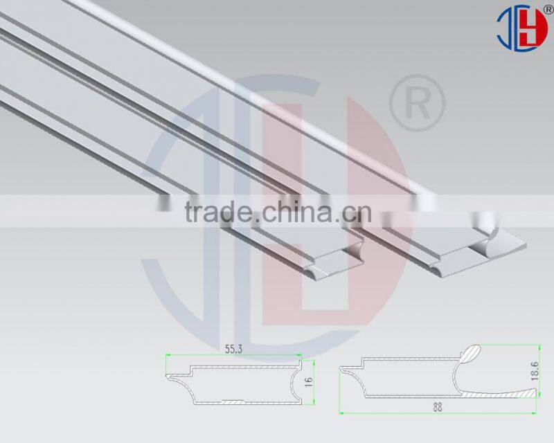 High quality aluminum extrusion profile used for kitchen cabinet frame door