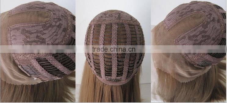 2016 hottest style 100% Japanese fiber lace front synthetic wig, kinky marley big braid wig