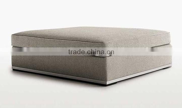 New Collection omega high quality cotton and linen fabric solid wood legs feather sofa set