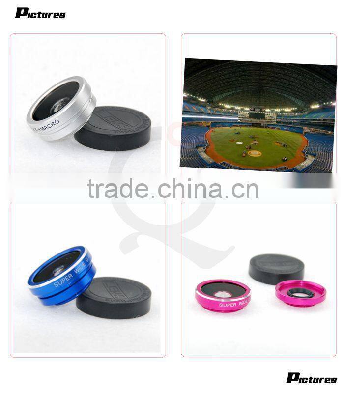 2 in1 camrea lens 0.4X Super Wide Angle+10X Macro Photo Lens Kit for iPhone Samsung