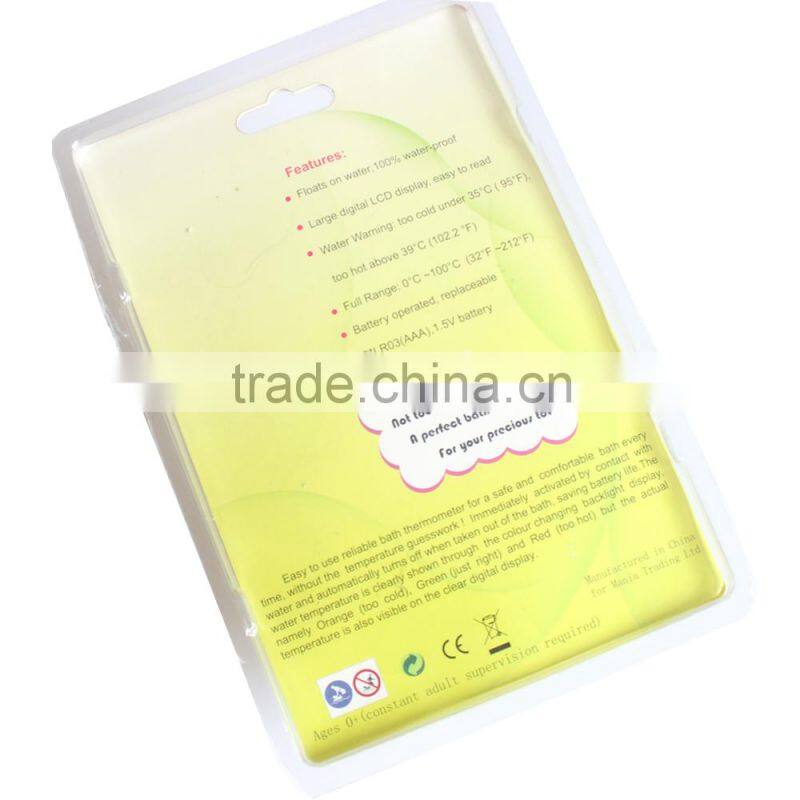 LCD Digital baby bath thermometer use for baby with backlight