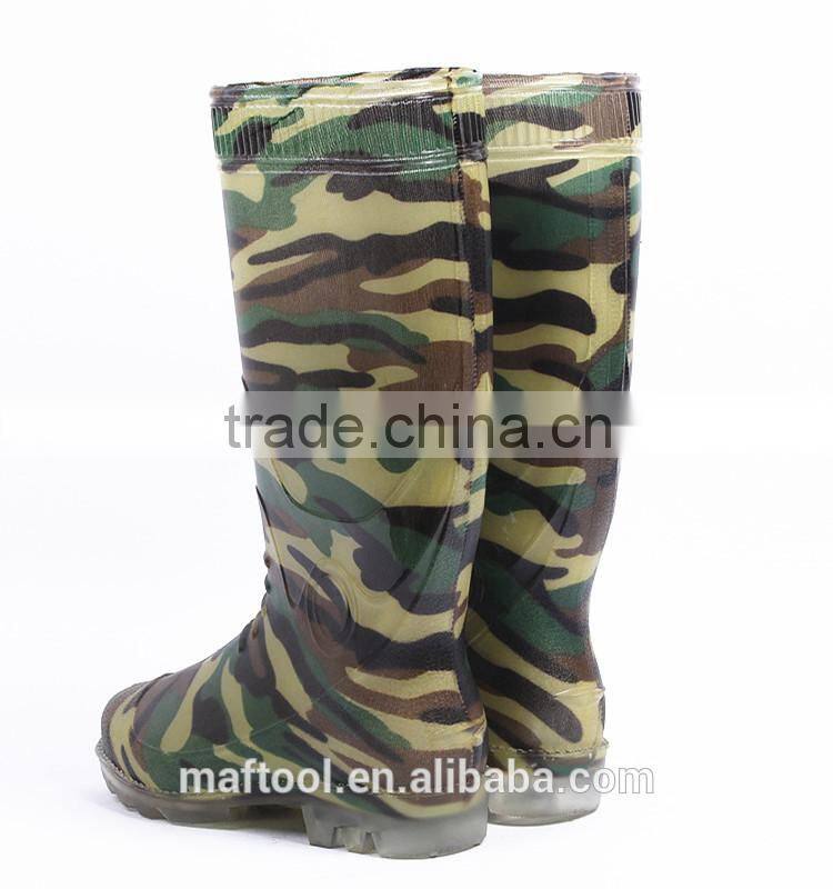 color rain boots without steel toe/wellington boots/rain shoes