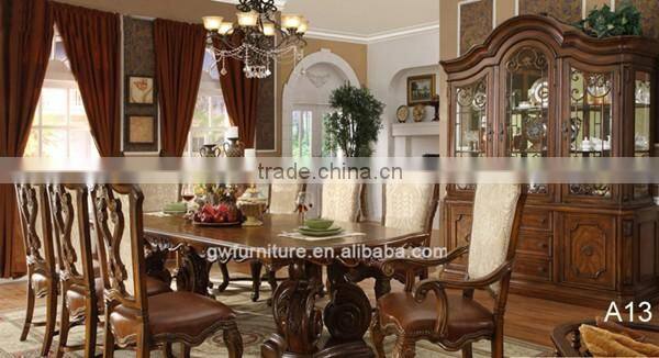Cheap restaurant tables chair dinning room furniture dinner table set A13