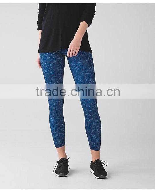 wholesale Custom fashion breathable Skinny yoga pants for women 2015 sportswear manufacturer