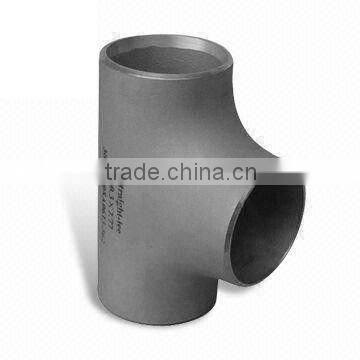 ASME B16.9 ASTM A234 WPB Carbon Steel Equal Tee and Reducing Tee