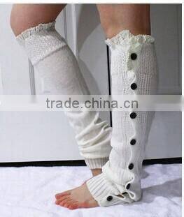 Knitted baby leg warmers in different colors,knitted crochet cuffs