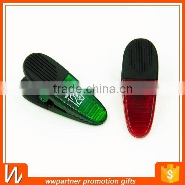 Oval Small Rubber Grip Magnet Clip