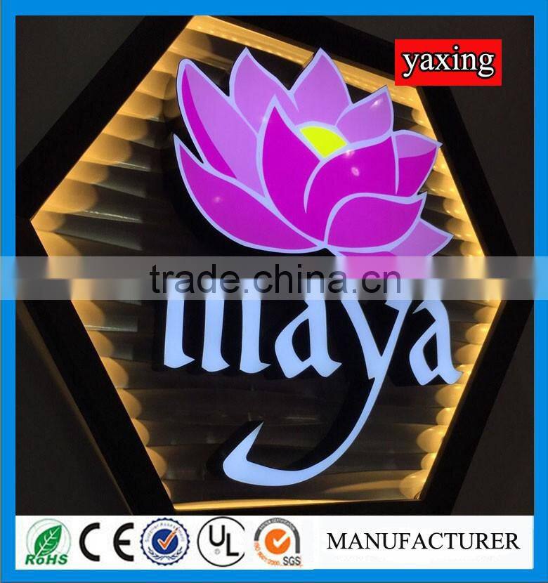 Acrylic mini letter for shop advertisement