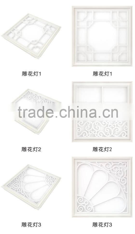 12W factory supply energy saving LED grille panel light
