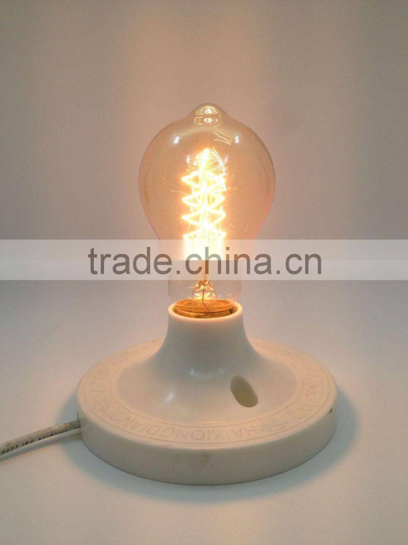 Retro style decorative tungsten filament edison bulbs, vintage edison light bulb e27 b22 industrial edison lamp