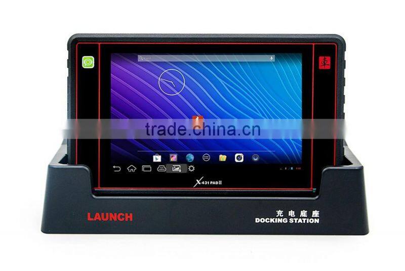 100% Original 2016 New Arrival Launch X431 PAD II full set WiFi Update Online x-431 pad 2 Universal Diagnostic Scanner DHL Free