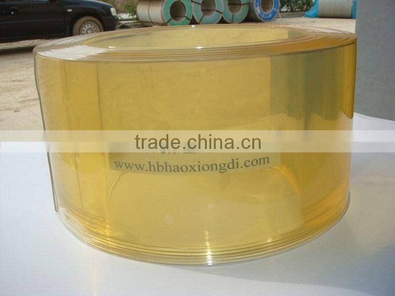 Standard Crystal Blue Flexible Transparent PVC Strip Curtains
