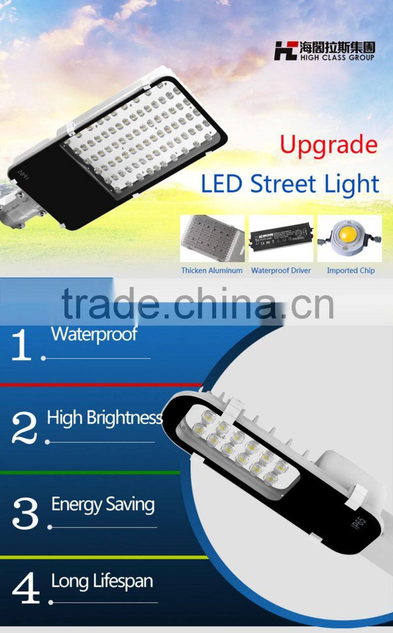 IP65 Waterproof 12W 24W 40W 50W 60W 80W LED Street Light Head Road Lamp for Garden Backyard Playground Lighting