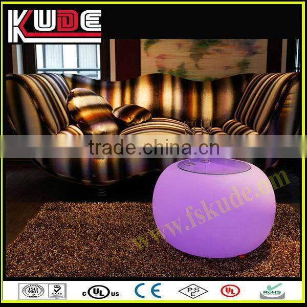 led illuminated furniture bar table/RGB led bar table/waterproof led bar table