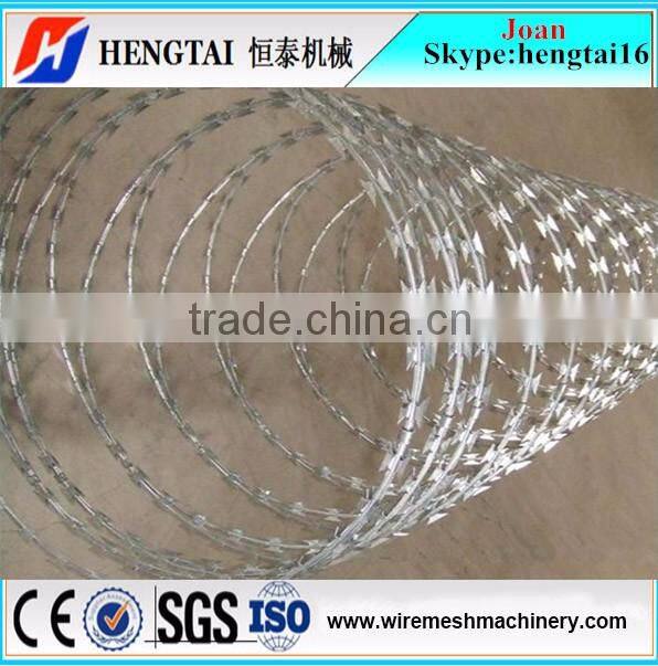 Factory Direct Automatic Razor Wire Fence Making Machine