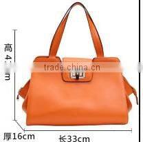 Hot sale high quality women genuine leather bag tote purse