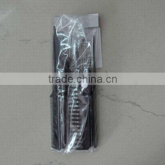 common comb hair comb set pvc bag packing