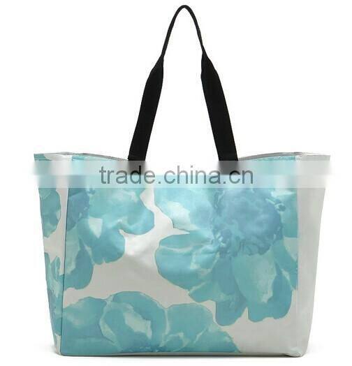 2016 fashion and beautiful large capacity waterproof hand bag