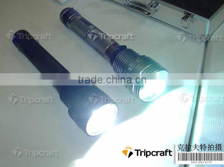 Brightness 6000lm 65W HID FLASHLIGHT/ 85W 65W 45W HID Searchlight,hid driving xemon flashlight with 6600mAh