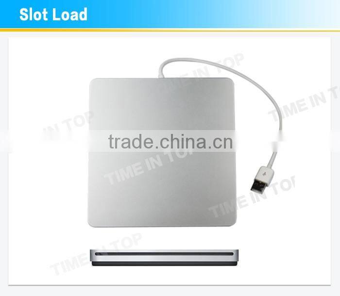 USB2.0 Slot in External DVD RW Case with SATA interface