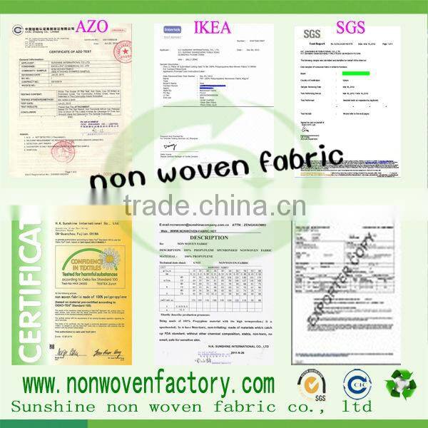 Waterproof nonwoven fabric 100%pp non-woven banana bag