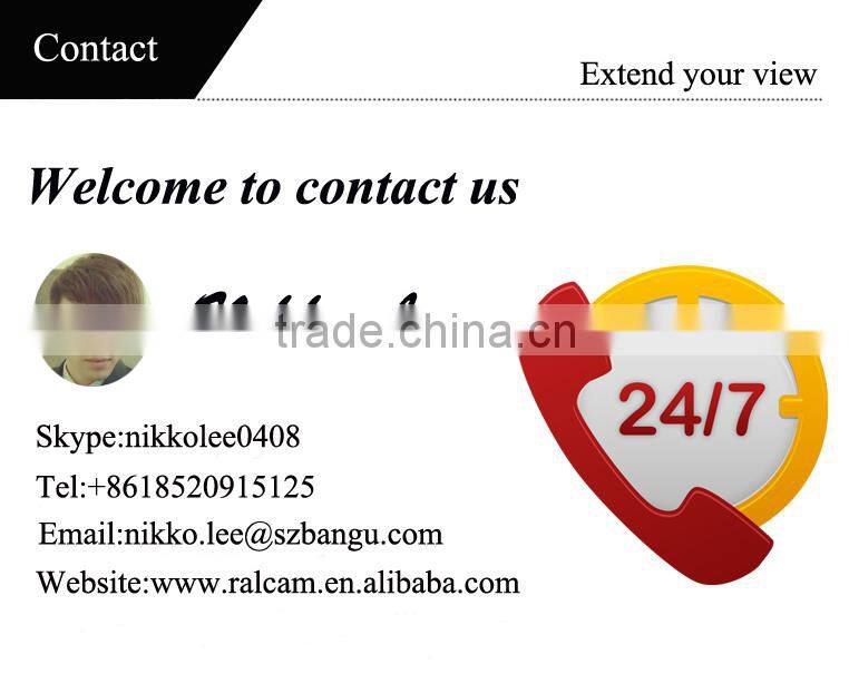 728*488 pixels 50cm~infinity DOF low illumination ATM camera module