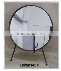 round elegant metal reproduction french antique mirrors