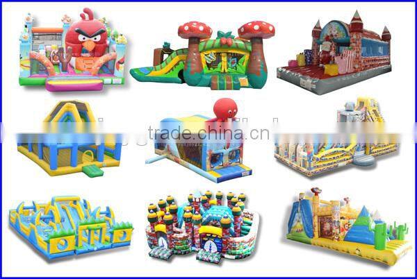 2016 Hot Sale Amazing Christmas Inflatable Castle Bouncer Santa House For Hot Sale