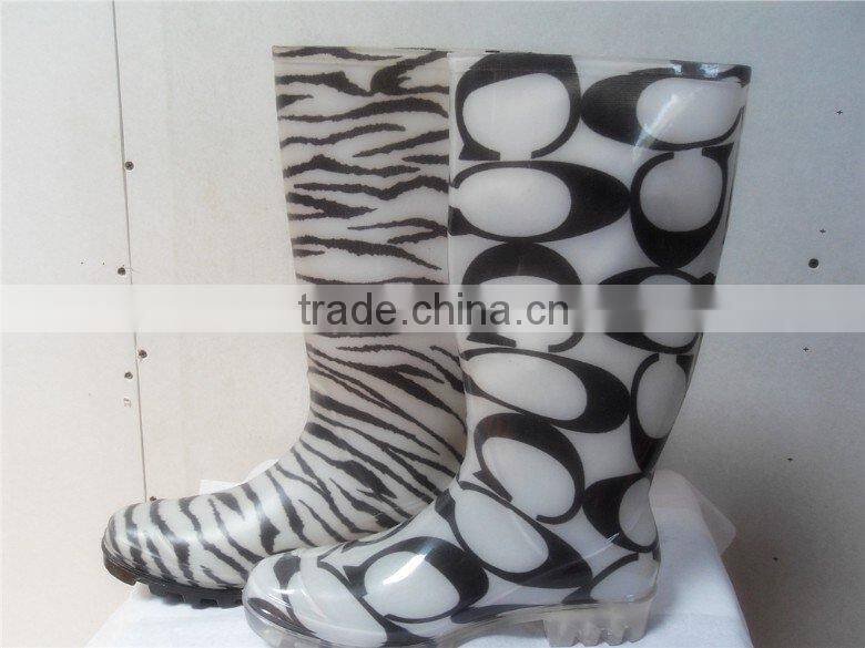 Leisure boot,wellington boots,PVC boots,lady fashion rain boots