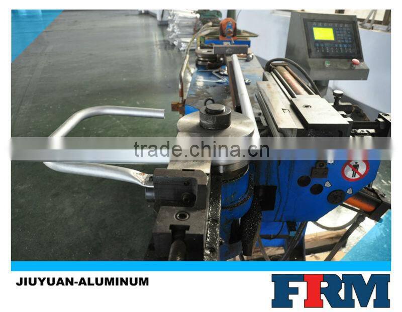 curved aluminum tube