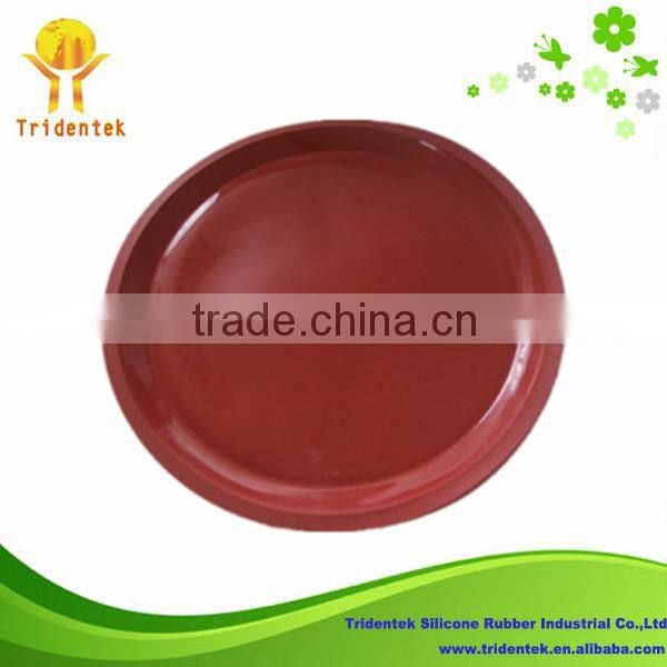 New Product Korean bbq grill table Non-stick Round Silicone pizza pan