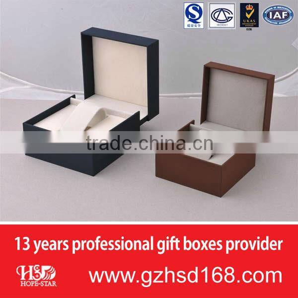High quality unique design jewelry gift paper watch box&packaging jewelry box for watch made in china