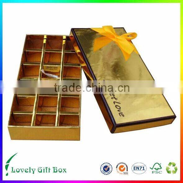 decorative Gold Stamping Hot handmade paper box for gifts