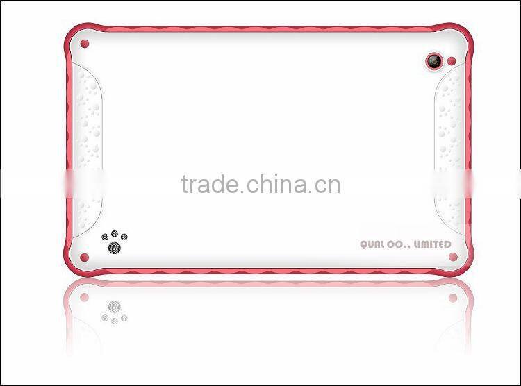 7 inch tablet pc for kids with Allwinner A23 Dual Core two Camera 800*480 Display Multi-Colors Case T
