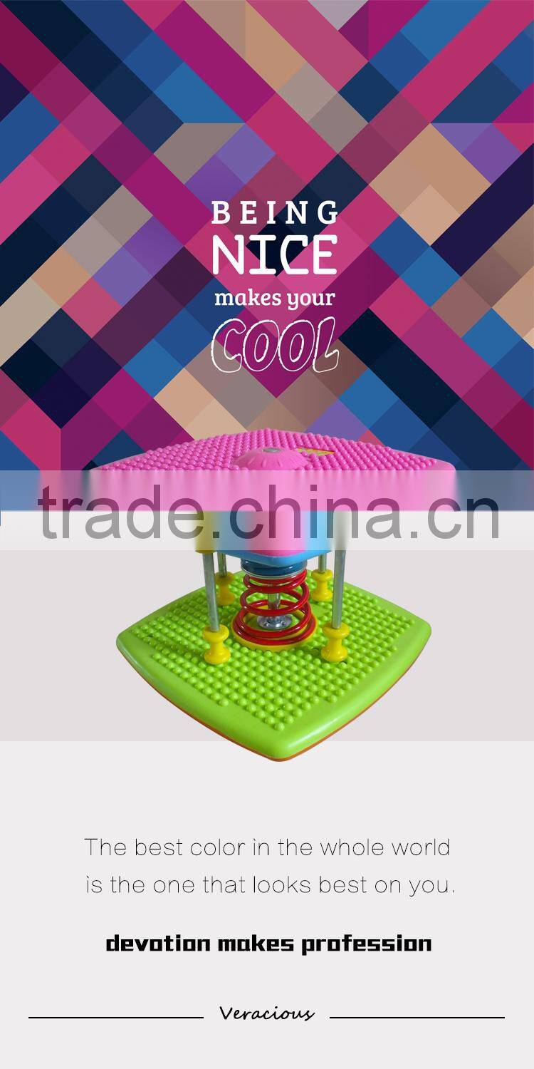 2015 Amazing colorful aerobic dancing wriggled machine