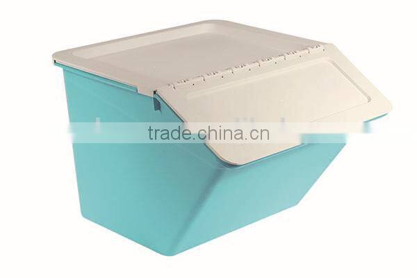 Multi-function Plastic Storage Bin with Lid