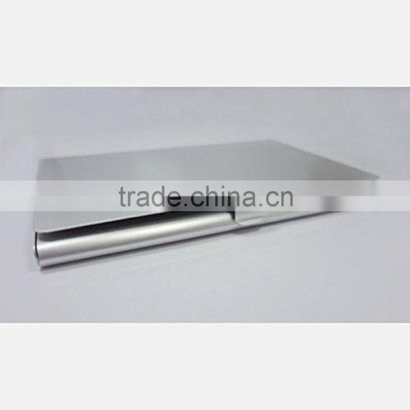 2016 new Fashion Creative Aluminum Holder Metal Box Cover Credit Business Card Wallet