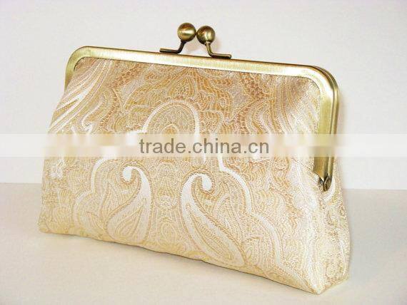 luxury peacock evening purse for party bag