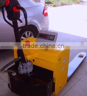 weighing scale high lift hydraulic pallet truck