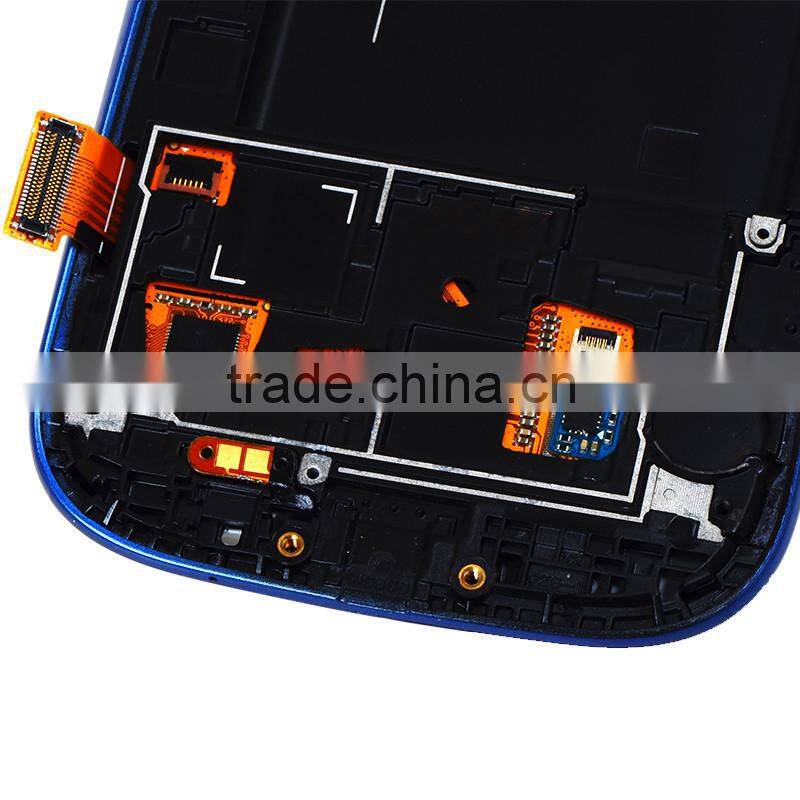 Original LCD for Samsung i9300 Galaxy S3 LCD with Digitizer , LCD S3 I9300, For Samsung Galaxy S3 i9300 i747 i535 t999 LCD