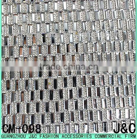 24 * 40mm color pattern Acrylic hot and drilling Mesh