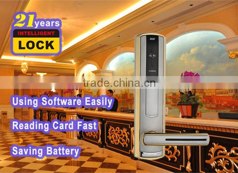 918 ANSI mortise RF Card Hotel Lock,hotel key card lock