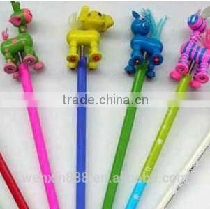 promotional heart shape magic quill feather pen for holiday gifts