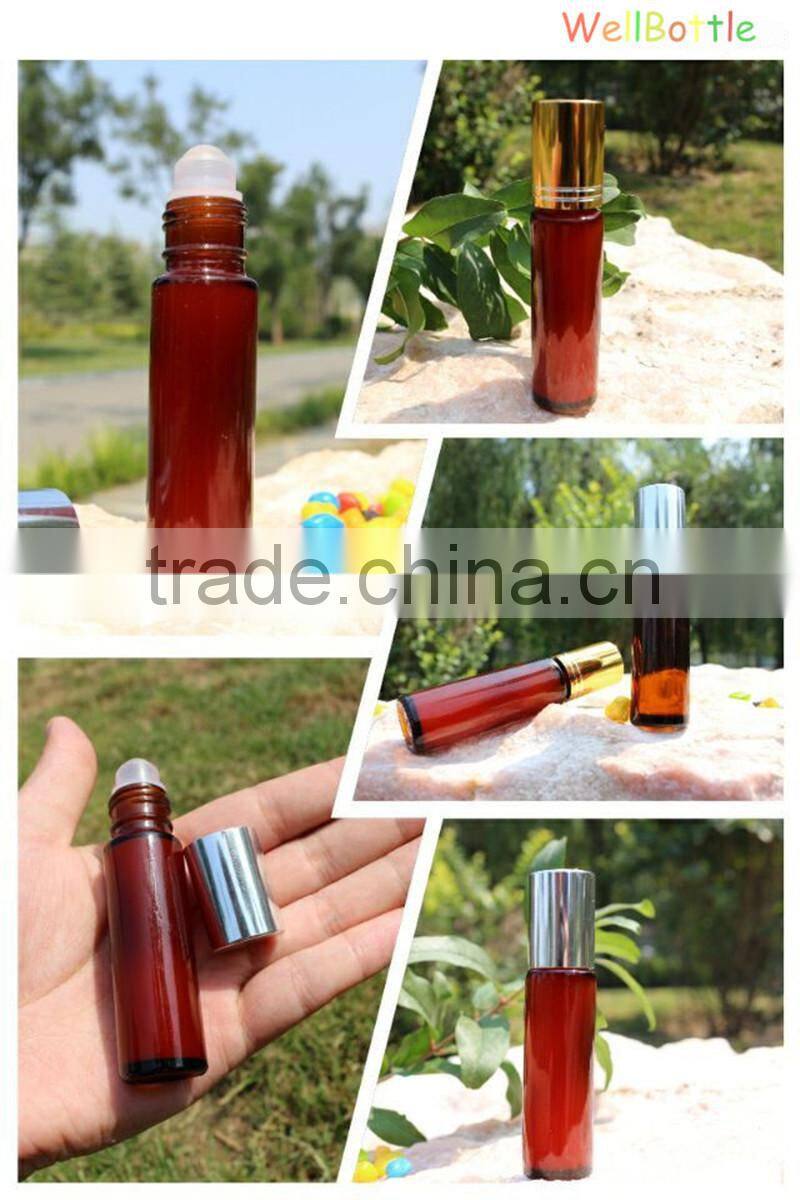 50ml gold pump bottle body skin care with pump cap glass bottle locion corporal