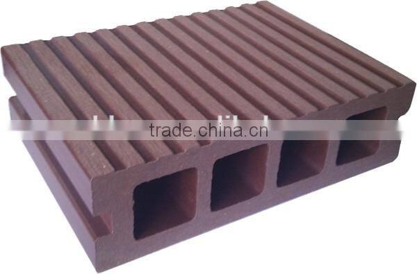 Hollow WPC Outdoor Flooing Wood Plastic Composite Deckig Boards with High Quality